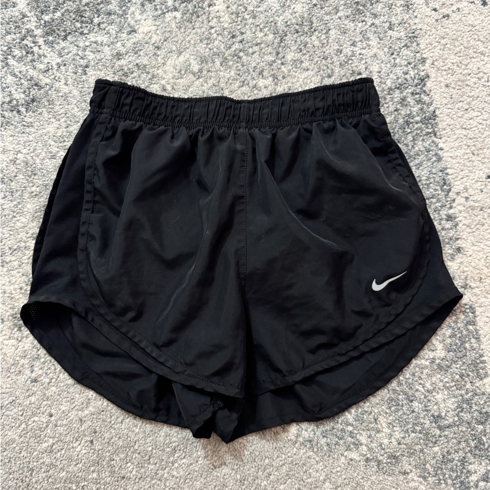 Nike Black Women's Dri-FIT Athletic Running Shorts